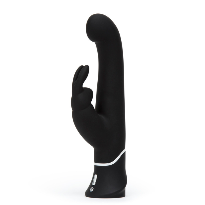 Happy Rabbit G-Spot Stroker Rechargeable Rabbit Vibrator - Black
