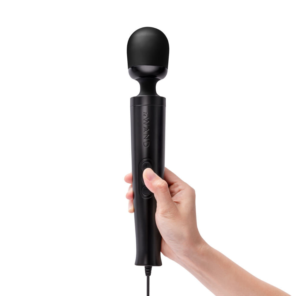 Le Wand Die Cast Plug In Wand Massager - Black