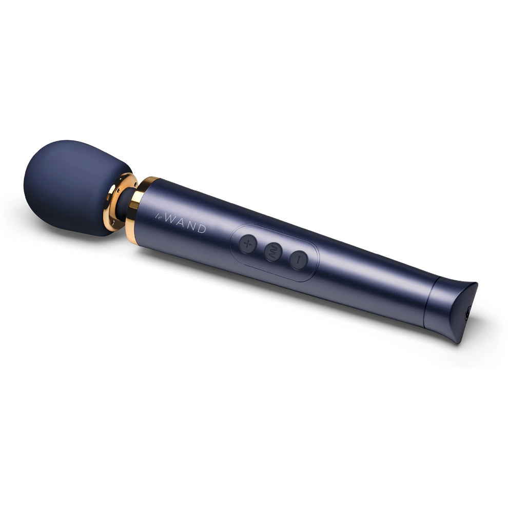 Le Wand Petite Rechargeable Wand Massager - Navy