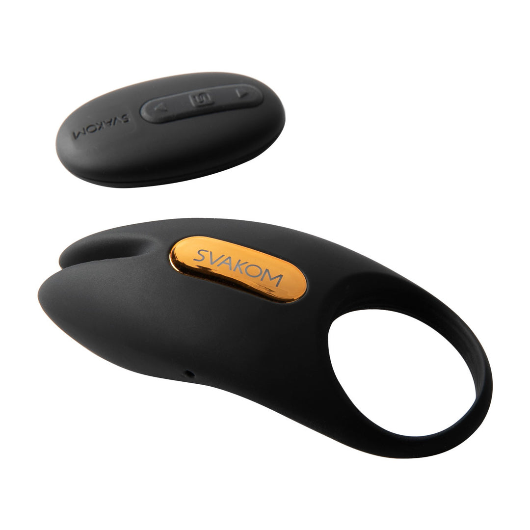 Svakom Winni 2 Neo Vibrating Cock Ring - Black