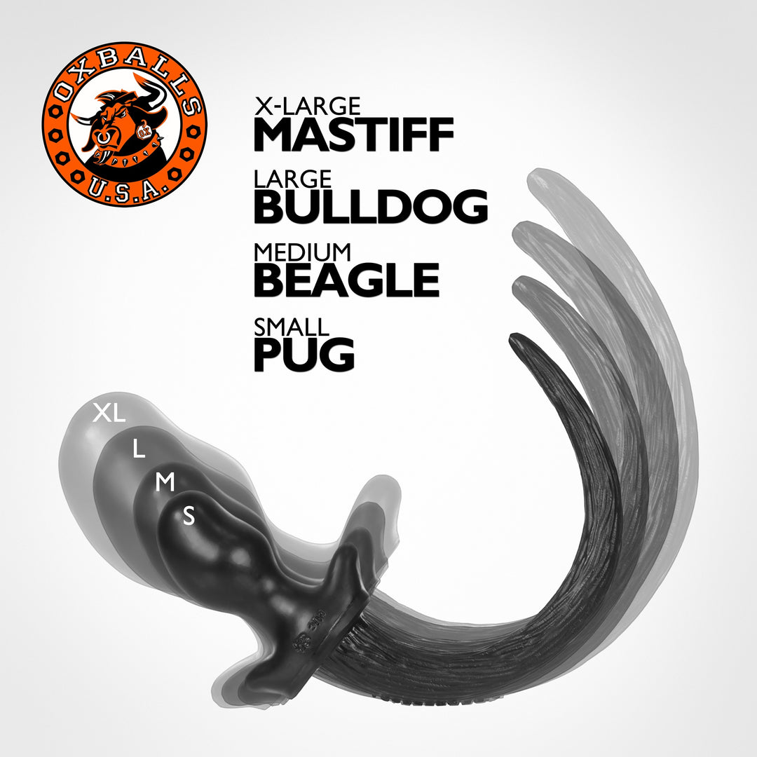 Oxballs Puppy Tail Butt Plug - Mastif