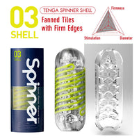 Tenga Spinner Male Masturbator - 03 Shell