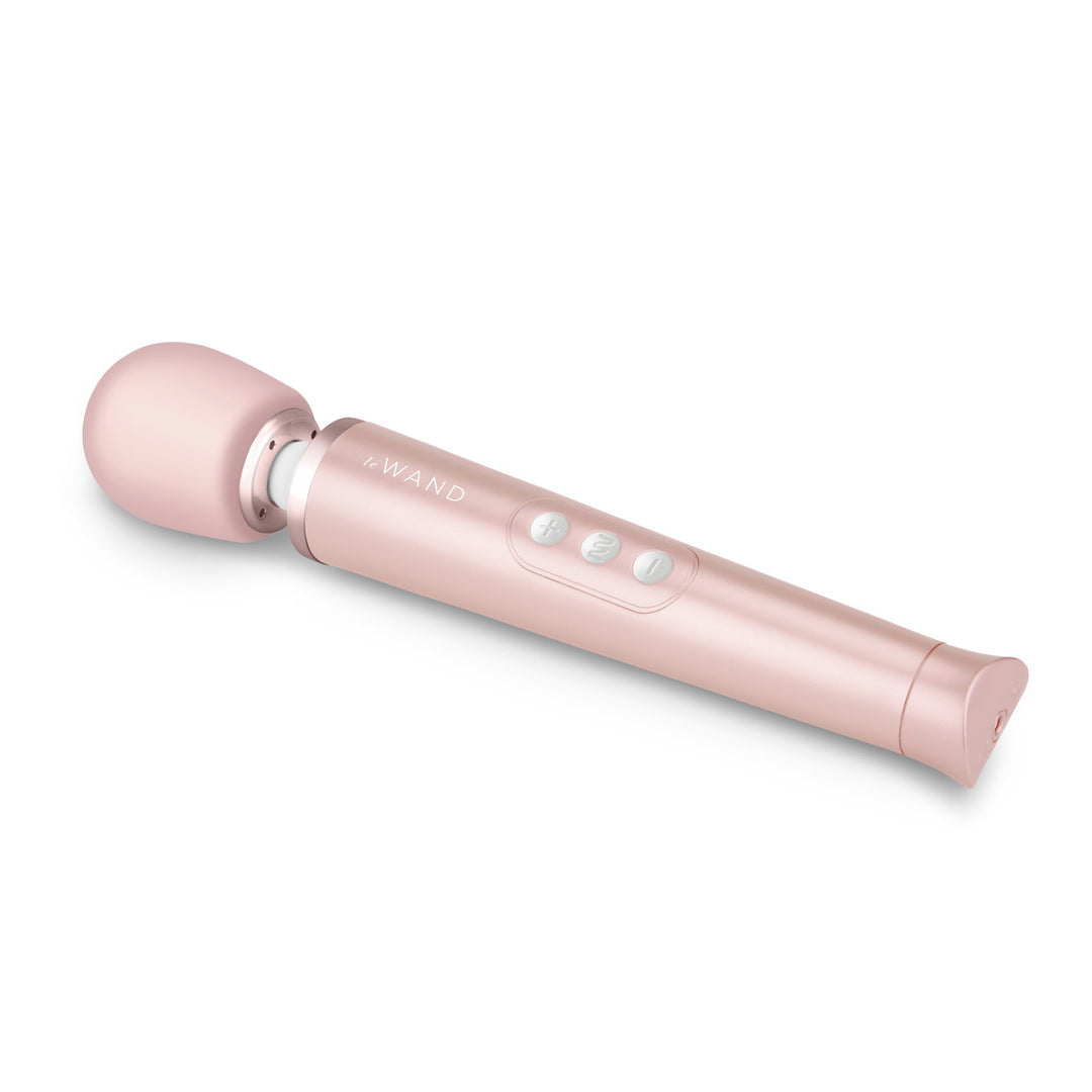 Le Wand Petite Rechargeable Wand Massager - Rose Gold