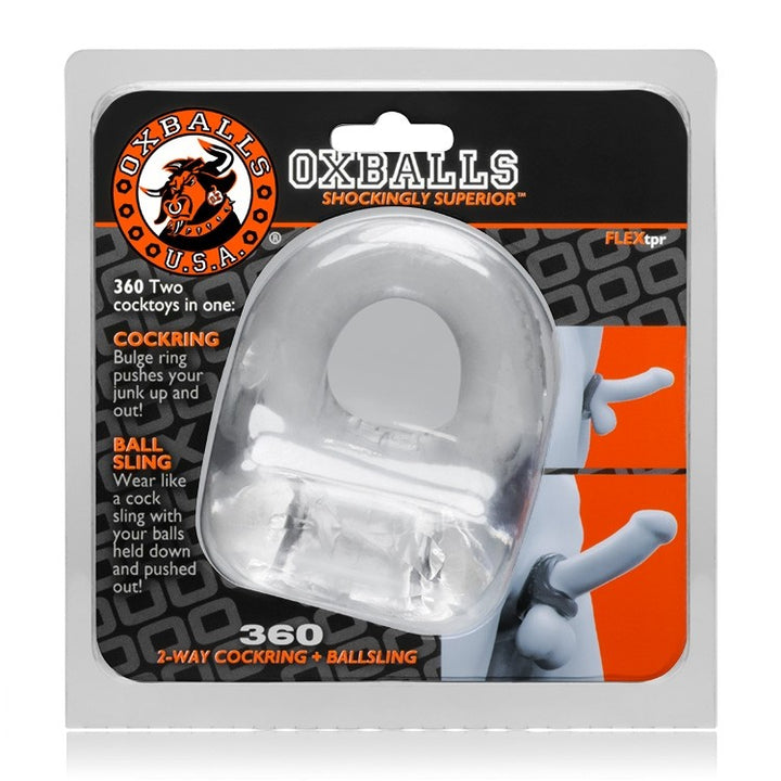 Oxballs 360 Cockring - Clear