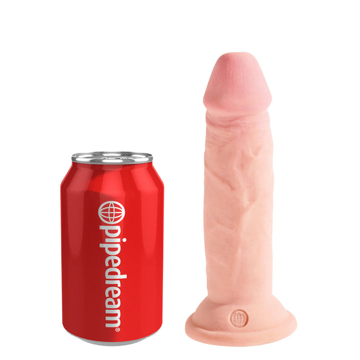 Pipedream King Cock Plus Triple Density Cock 6 Inch - Light