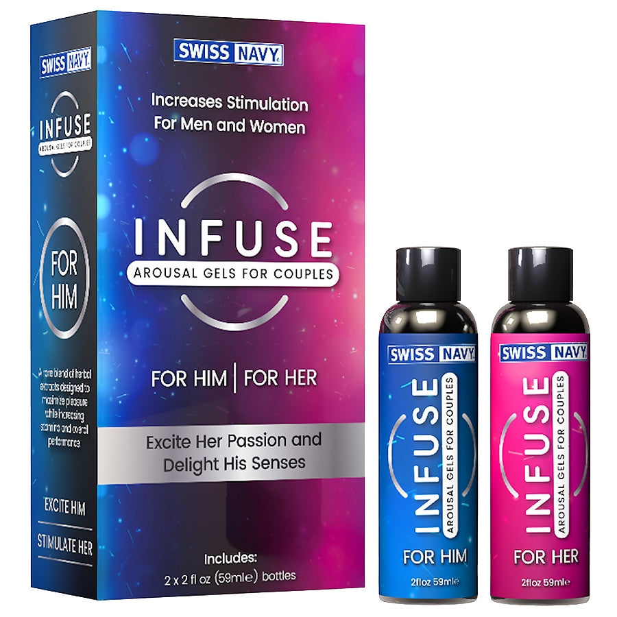 Swiss Navy Infuse Arousal Gels For Couples 118ml