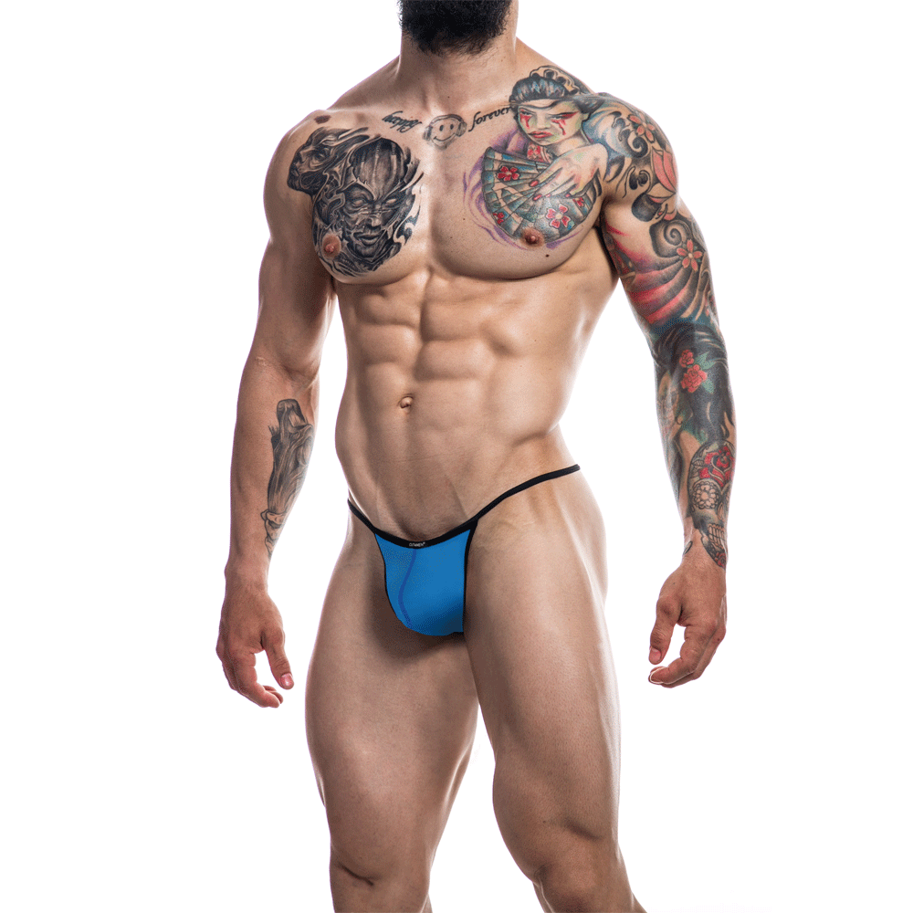 C4M Low Rise G-String Provocative - Royal Blue