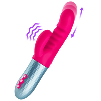 FemmeFunn Essenza Thrusting Rechargeable Vibrator - Pink