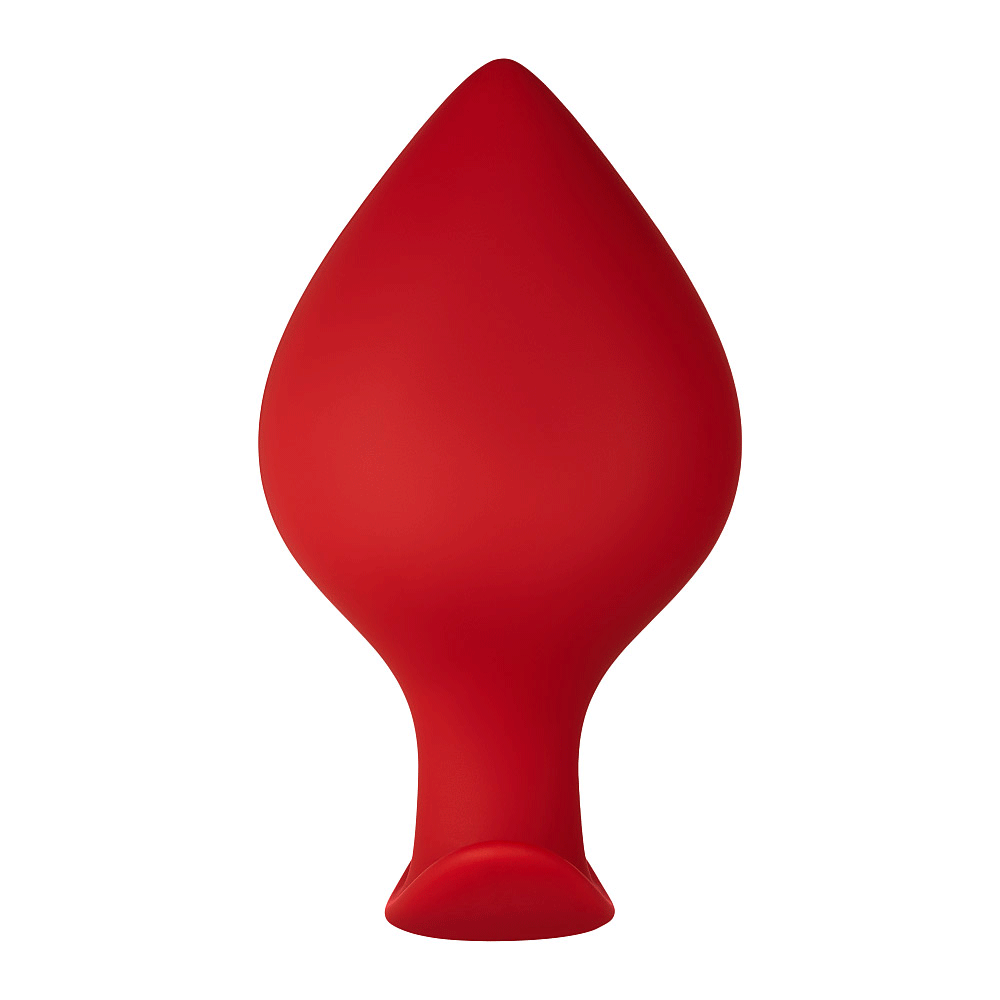 FORTO F-63 Red Rattler Butt Plug Large
