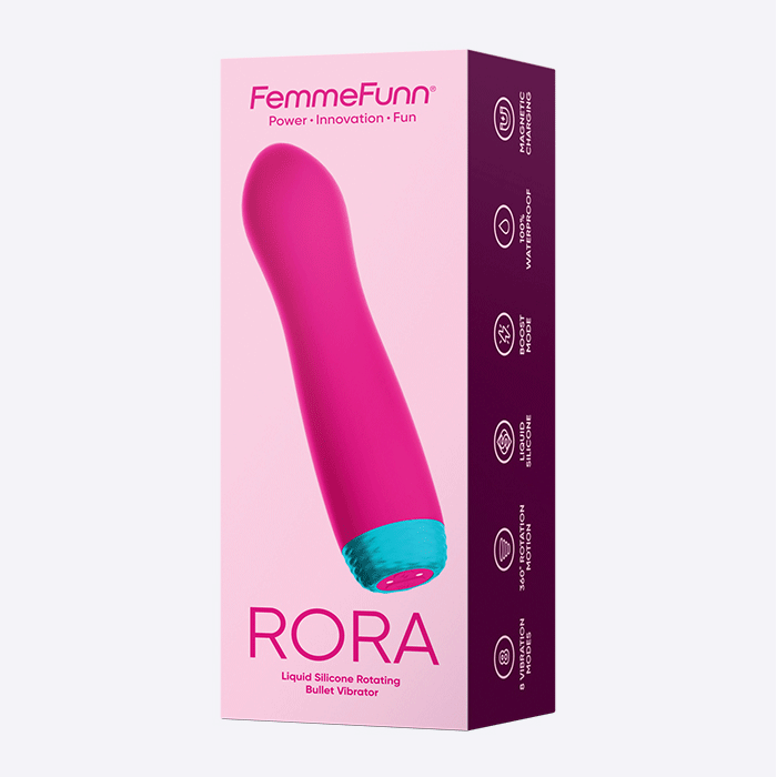 FemmeFunn Rora Rotating Bullet - Pink