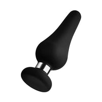 FORTO F-21 Black Teardrop Butt Plug Large