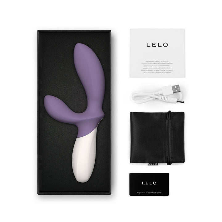 Lelo Loki Wave 2 Prostate Massager - Violet Dust