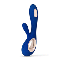 Lelo Soraya Wave Rabbit Vibrator - Midnight Blue