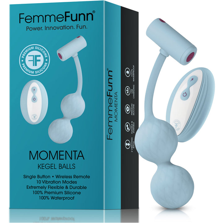 FemmeFunn Momenta Kegel Balls - Light Blue