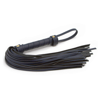 NS Novelties Bondage Couture Flogger - Blue