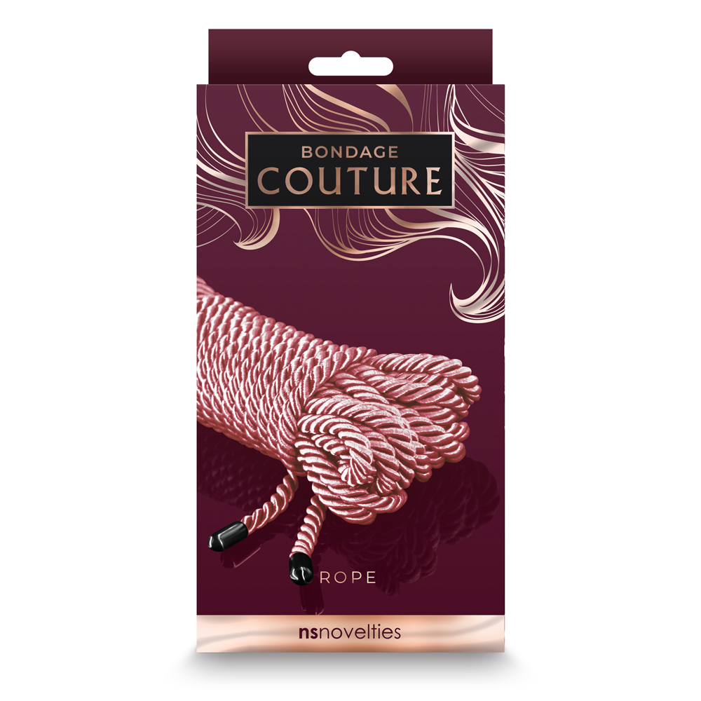 NS Novelties Bondage Couture Rope - Rose Gold