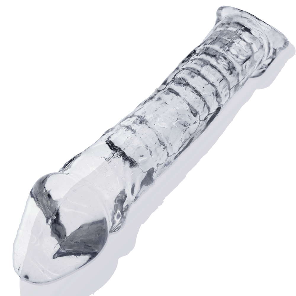 Oxballs Muscle Ripped Cock Sheath - Clear