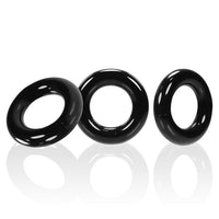 Oxballs Willy Rings 3 Pack - Black