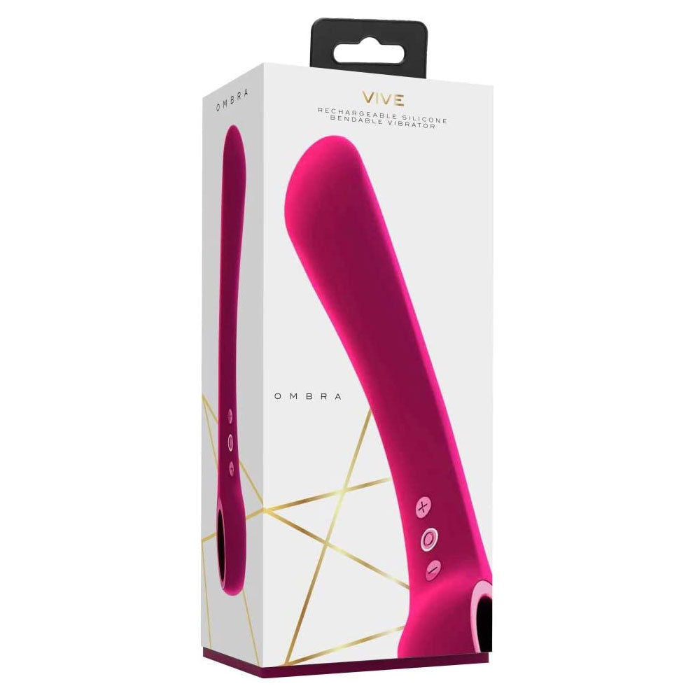 Shots Vive Ombra Bendable Vibrator - Pink