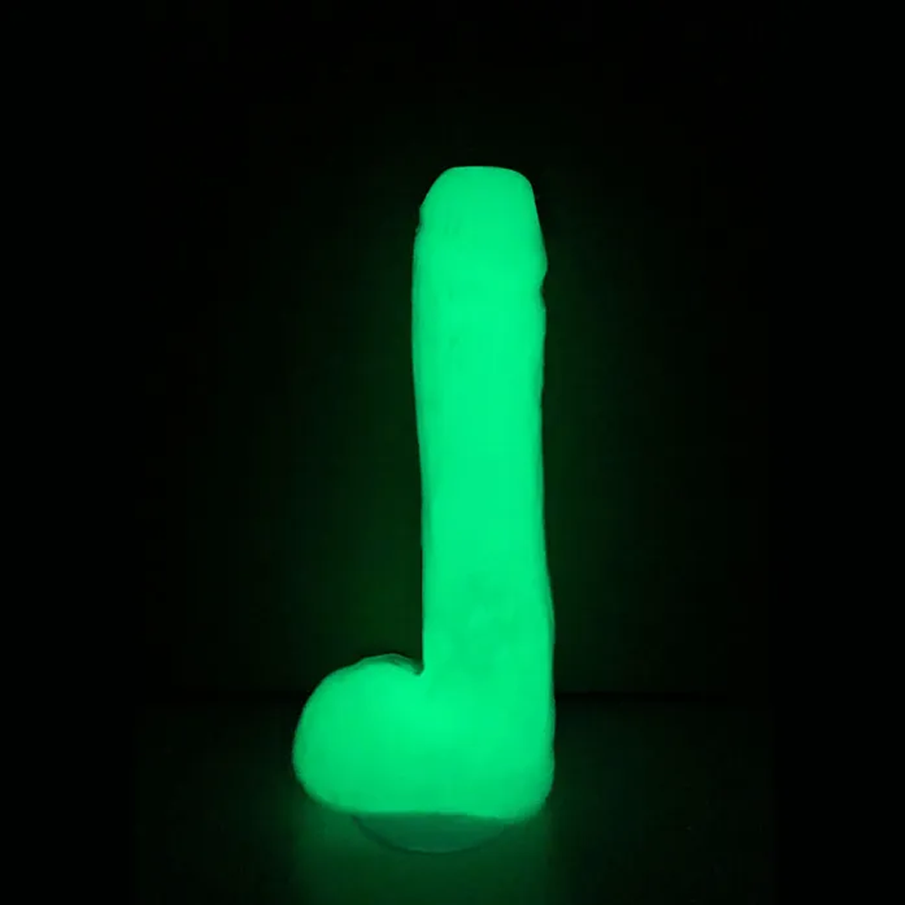 Shots S-Line Dicky Soap With Balls - Glow in the Dark