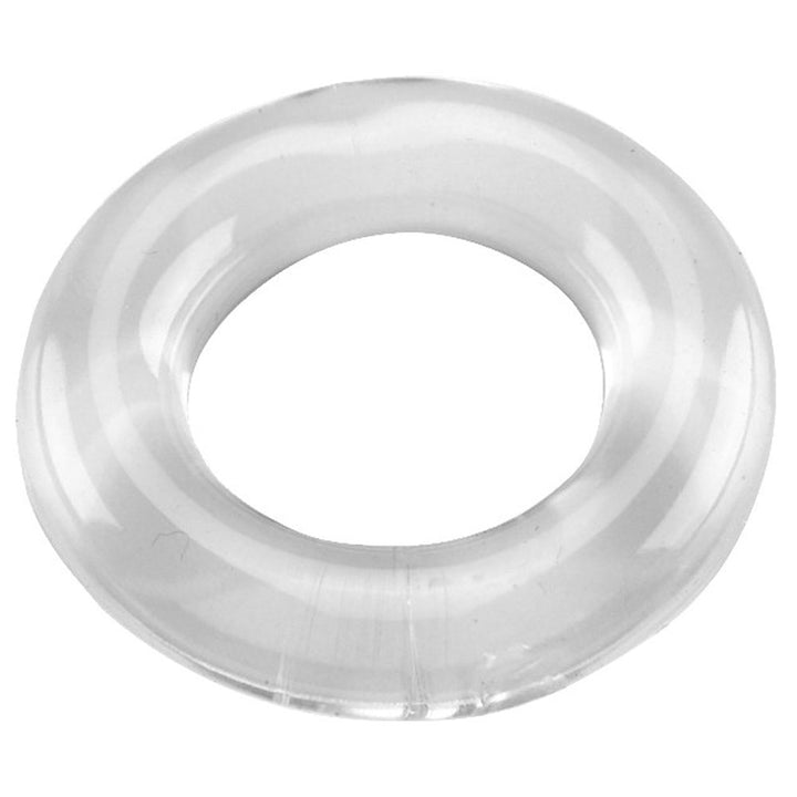 Spartacus Elastomer Cock Ring Relaxed Fit - Clear
