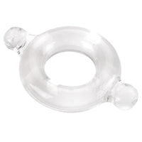 Spartacus Elastomer Cock Ring Small - Clear