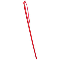 Spartacus Leather Wrapped Cane - Red