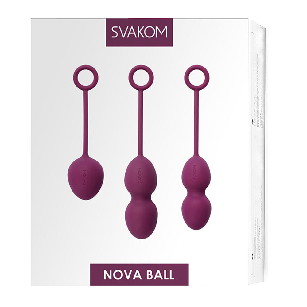 Svakom Nova Kegel Balls - Violet