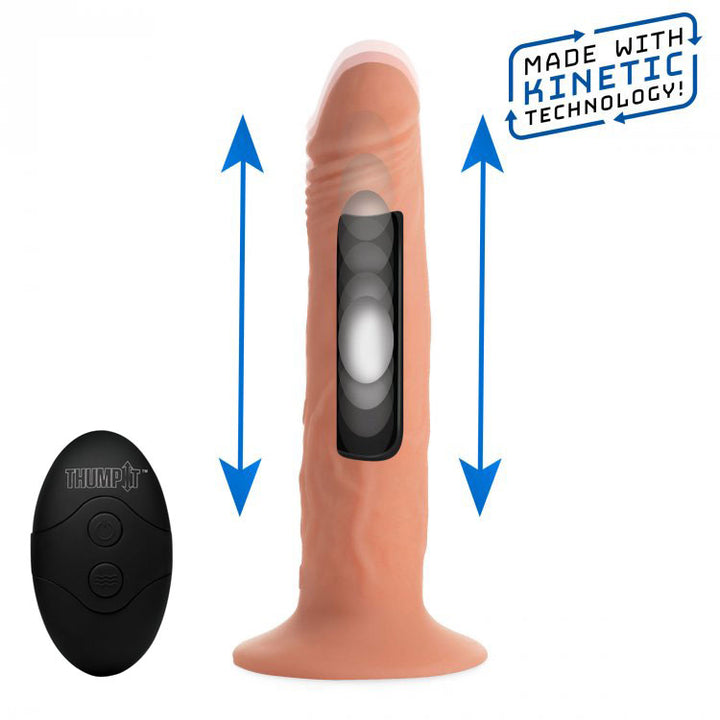 Thump It Remote Control Thumping Dildo 7 Inch