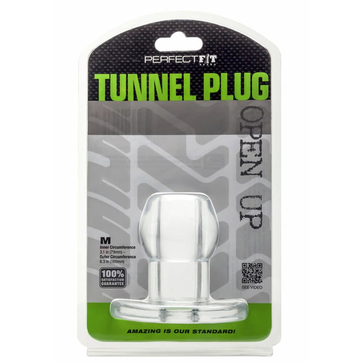 Perfect Fit Tunnel Plug Medium Clear