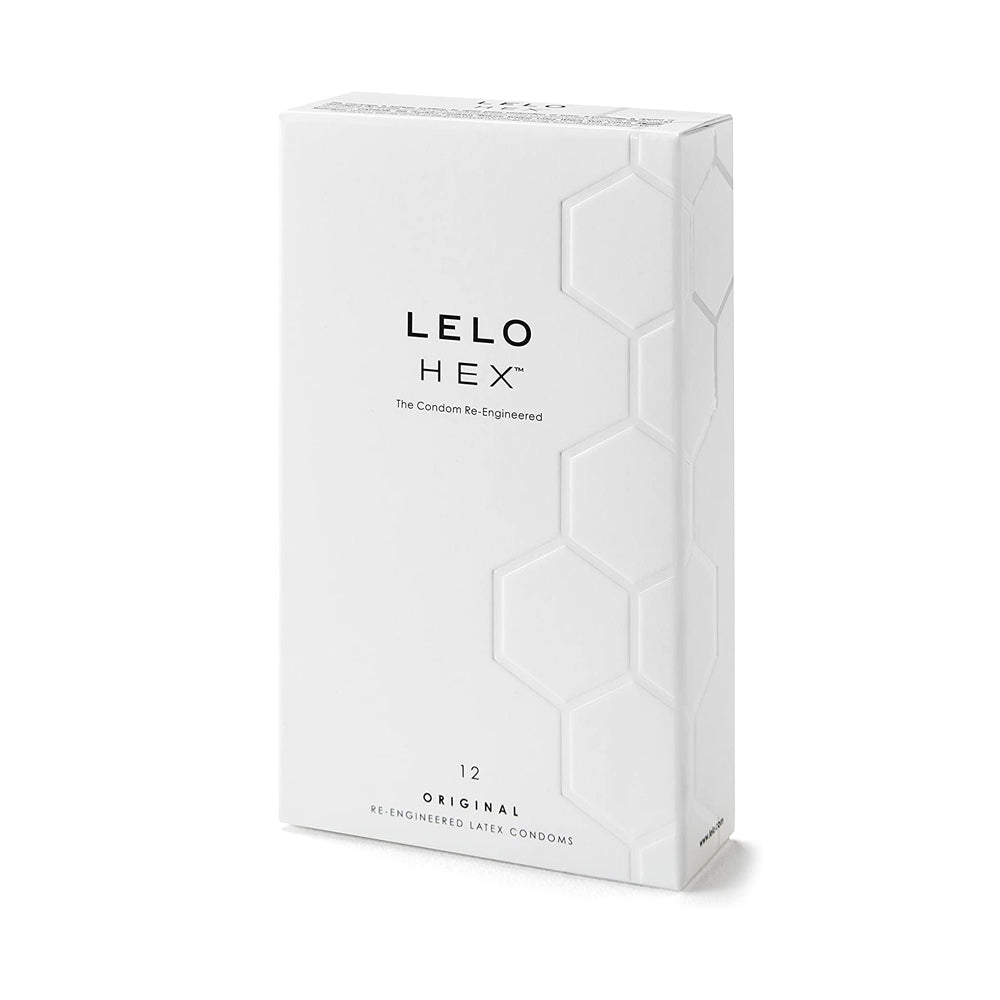 Lelo Hex Original Condoms - 12 Pack