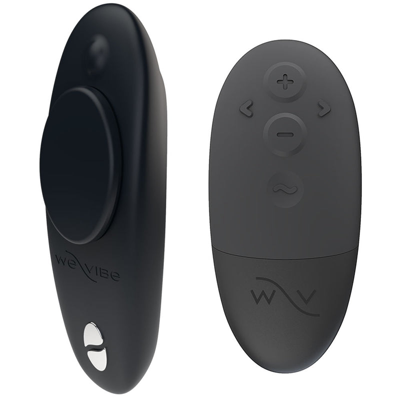 We Vibe Moxie Plus Teledildonic Panty Vibrator - Black