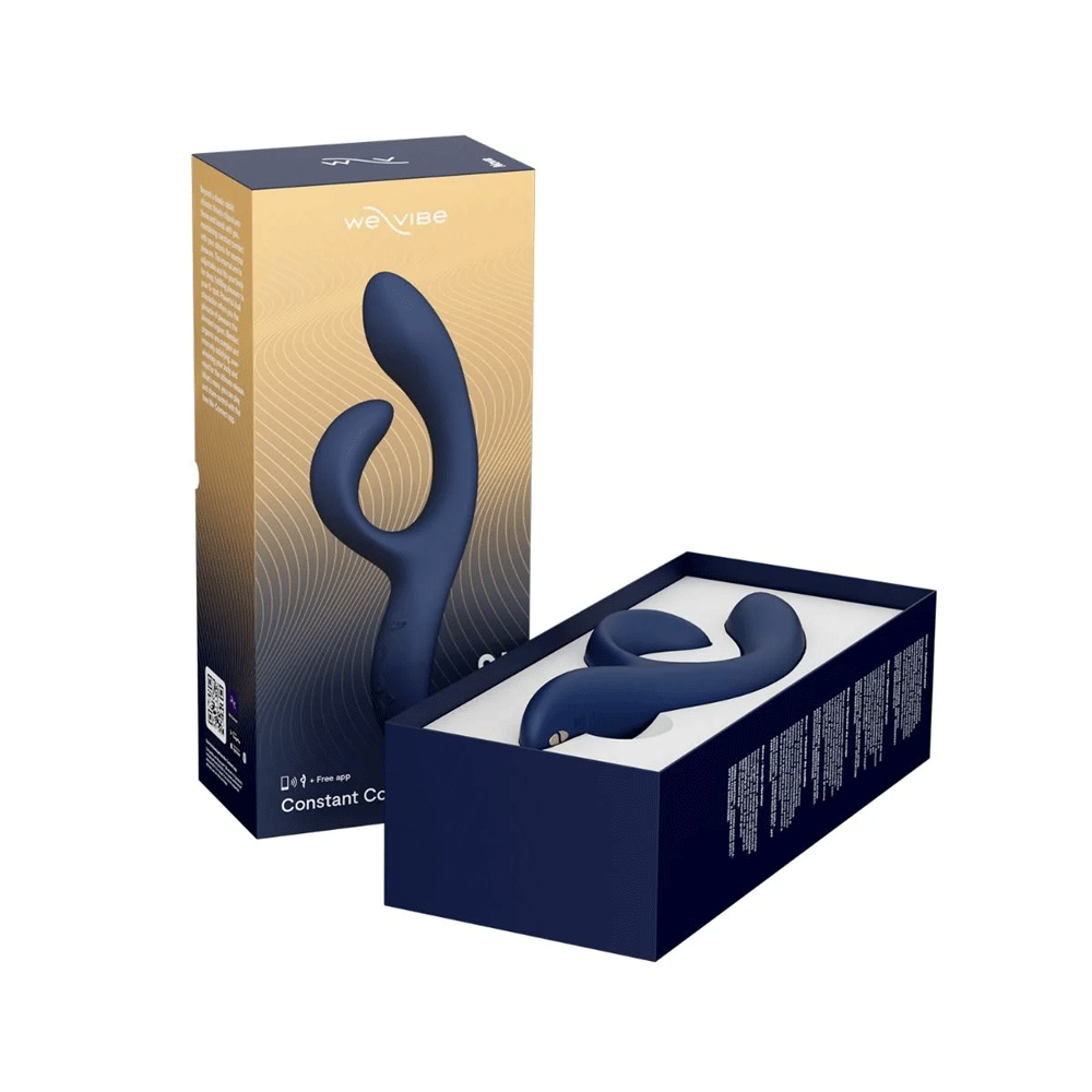 We Vibe Nova 2 Teledildonic Rabbit Vibrator - Midnight Blue