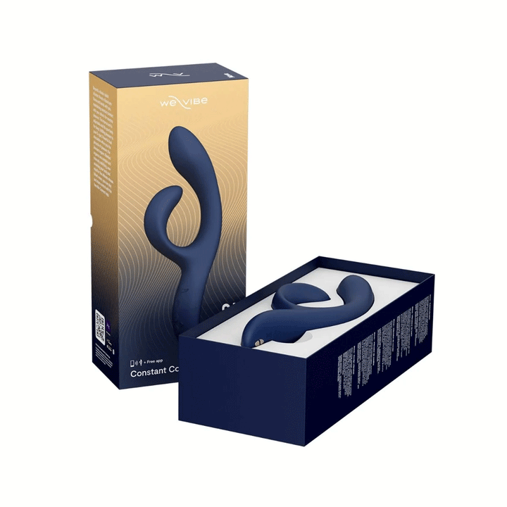 We Vibe Nova 2 Teledildonic Rabbit Vibrator - Midnight Blue