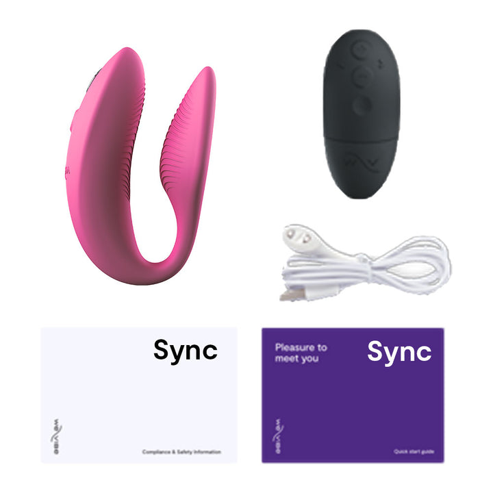 We Vibe Sync 2 Teledildonic Couples Vibrator - Pink