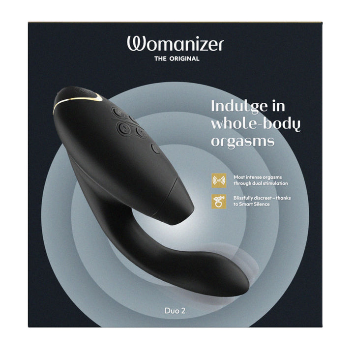 Womanizer Duo 2 Pleasure Air™ G Spot Vibrator - Black
