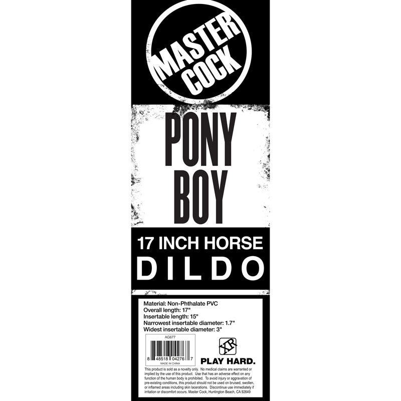 XR Master Cock Pony Boy