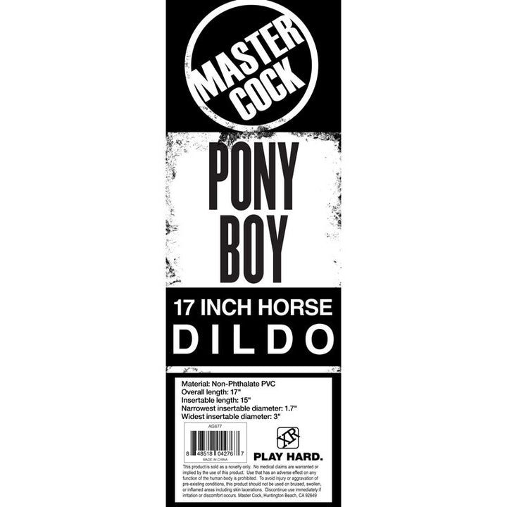 XR Master Cock Pony Boy