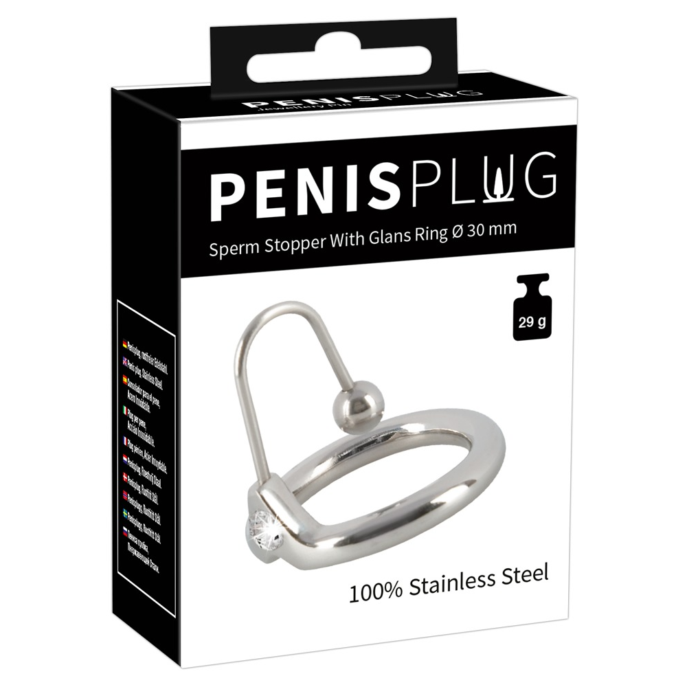 You2Toys Penis Plug Sperm Stopper Glans Ring 30mm Gem