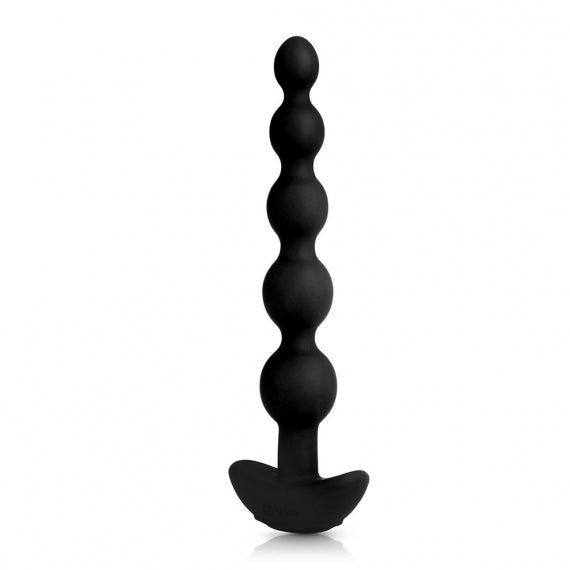 b-Vibe Cinco Anal Beads Black