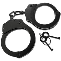 Heavy Duty Double Locking Handcuffs - Black