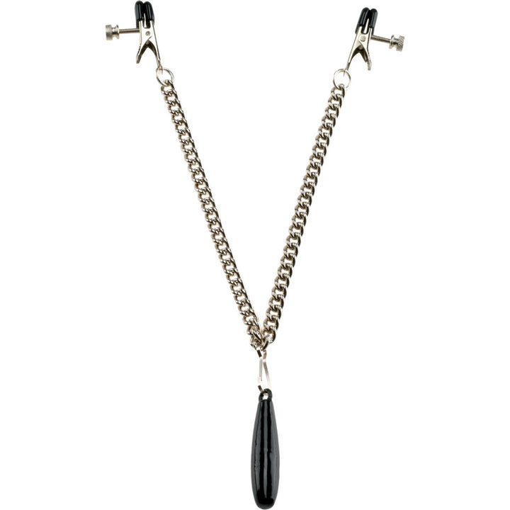 Spartacus Broad Tip Nipple Clamps With Removable Weight