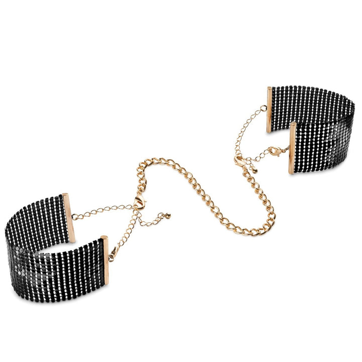 Bijoux Desir Metallique Black Handcuffs
