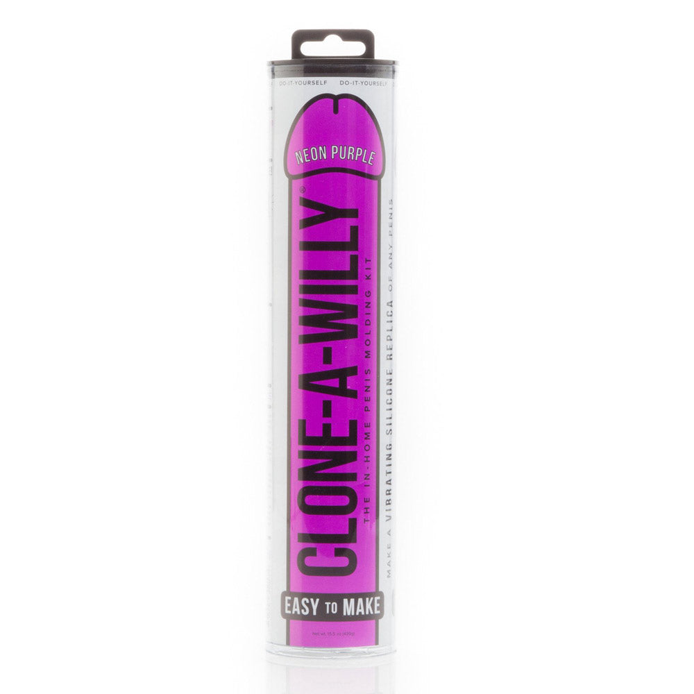 Clone A Willy Kit Vibrating Glow In The Dark Purple