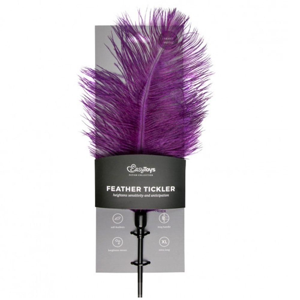 Easy Toys Feather Tickler - Purple