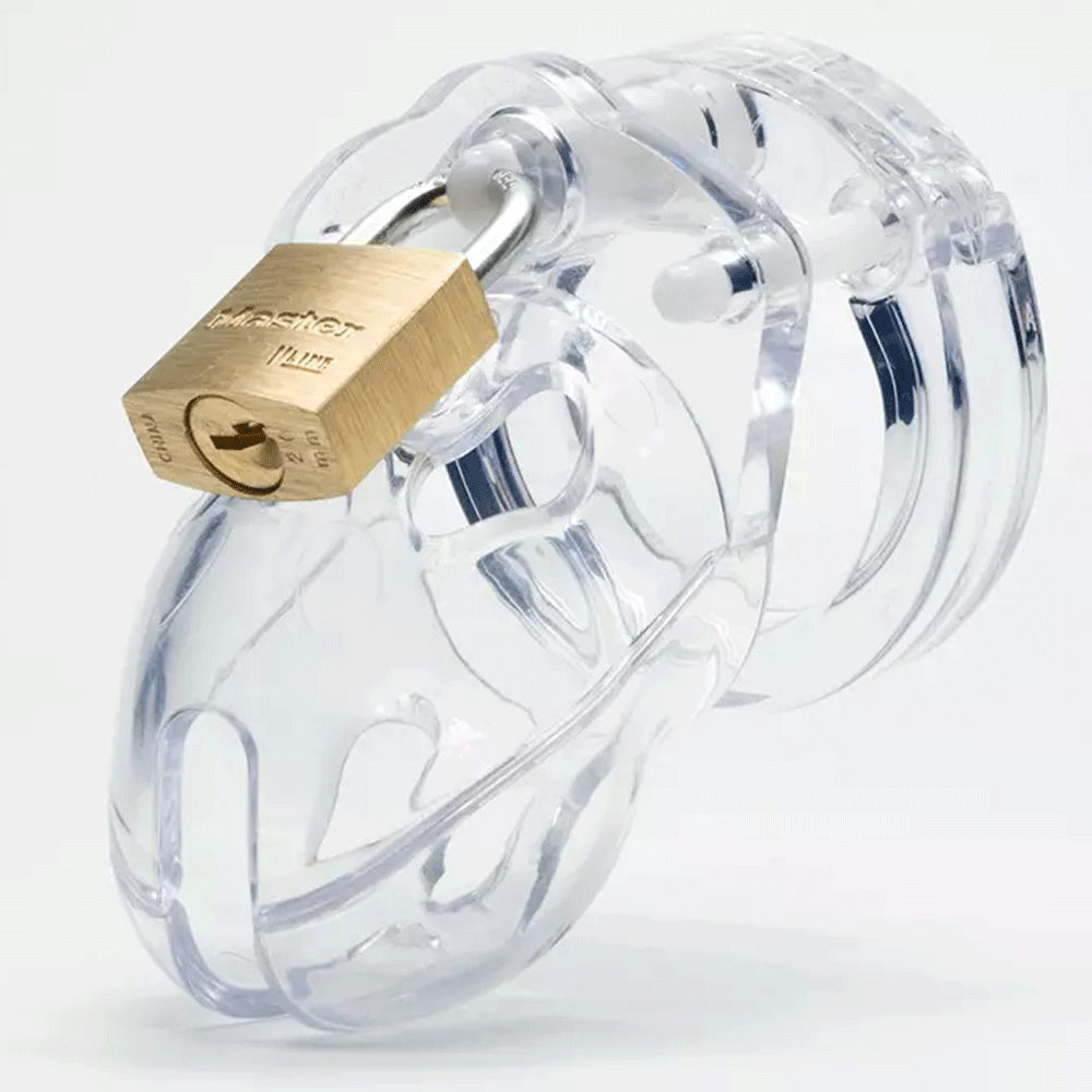 CB-X Mr Stubb Male Chastity Device - Clear