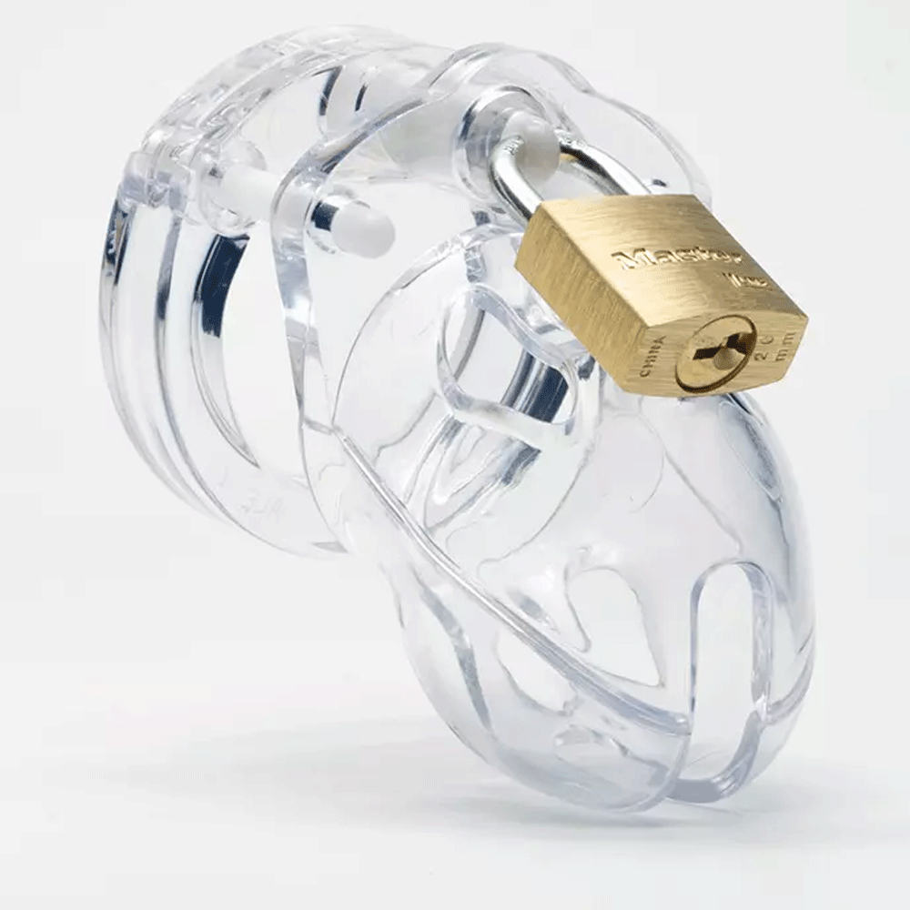 CB-X Mr Stubb Male Chastity Device - Clear