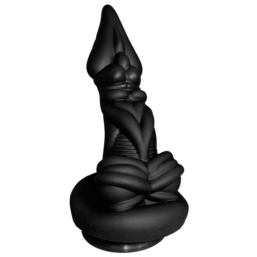 Bed Candy 7.5 Inch Fantasy Serpent Dildo - Black
