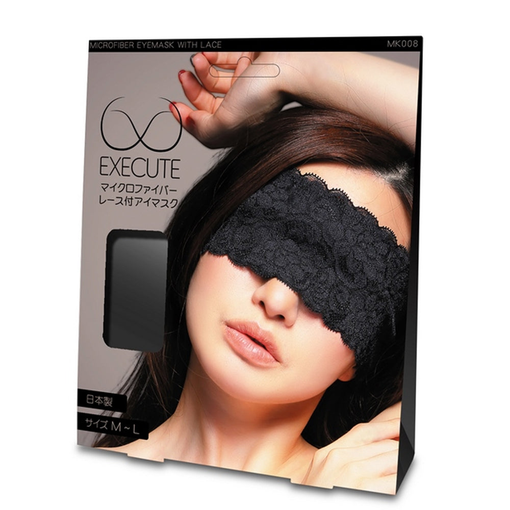 EXECUTE EYE MASK WITH MICROFIBER LACE