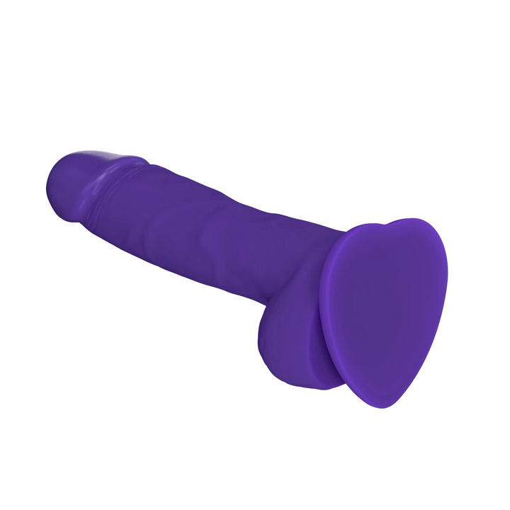Strap On Me Soft Realistic Dildo Medium - Purple